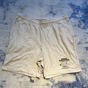 American Apparel Men's Cream Shorts
